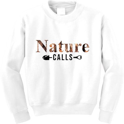 Nature Calls Fall Kids Sweatshirt