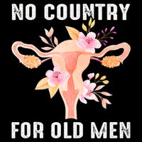 No Country For Old Men Floral Uterus Sustainable Bucket Hat