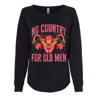 No Country For Old Men Hysterectomy Recovery Uterus Womens California Wash Sweatshirt