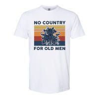 No Country For Old Men Uterus Feminist Women Rights Vintage Softstyle CVC T-Shirt