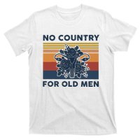 No Country For Old Men Uterus Feminist Women Rights Vintage T-Shirt