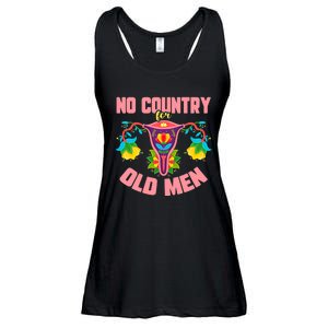 No Country For Old Men My Uterus Womens Rights Feminist Ladies Essential Flowy Tank