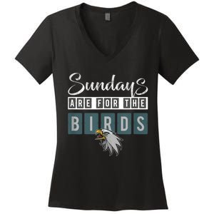 New Classic Fly Eagles Fly Birds Lovers Women's V-Neck T-Shirt