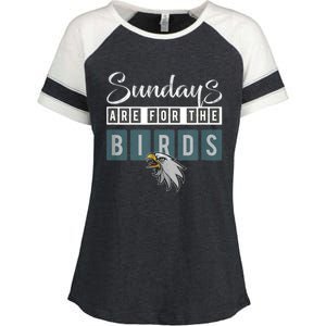 New Classic Fly Eagles Fly Birds Lovers Enza Ladies Jersey Colorblock Tee