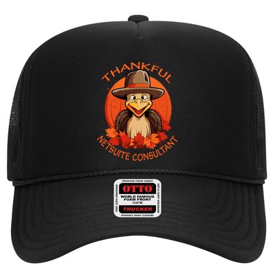 Netsuite Consultant Funny Thanksgiving Turkey & Fall Trucker Hat