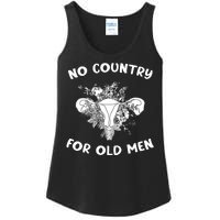 No Country For Old Men Uterus Feminist Women Rights Ladies Essential Tank