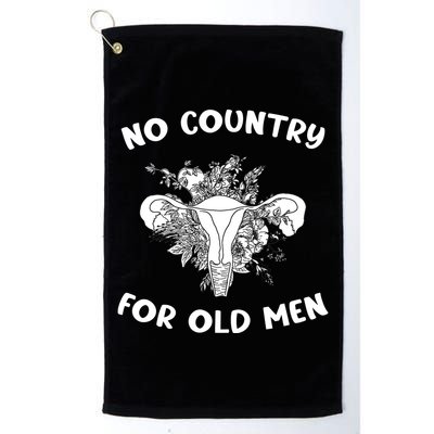 No Country For Old Men Uterus Feminist Women Rights Golf Towel