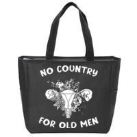 No Country For Old Men Uterus Feminist Women Rights Zip Tote Bag