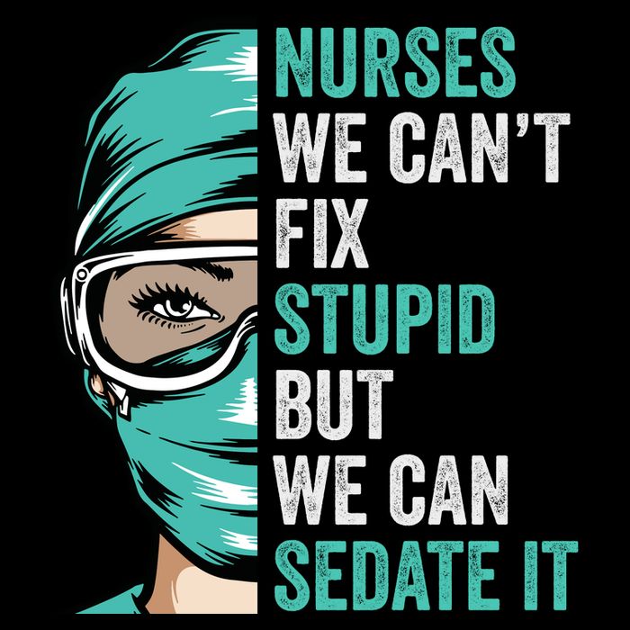 Nurse Can’T Fix Stupid But We Can Sedate It Funny Nurse Quote Cooling Performance Long Sleeve Crew