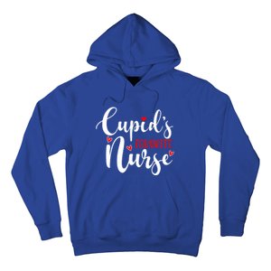 Nurse Cupids Favorite Nurse Valentines Day Funny Gift Hoodie