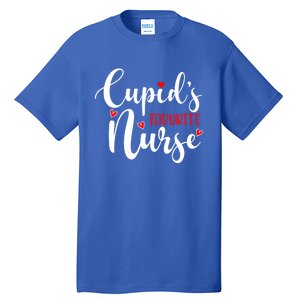 Nurse Cupids Favorite Nurse Valentines Day Funny Gift Tall T-Shirt