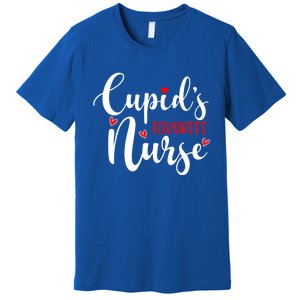 Nurse Cupids Favorite Nurse Valentines Day Funny Gift Premium T-Shirt