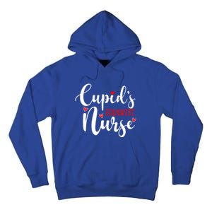 Nurse Cupids Favorite Nurse Valentines Day Funny Gift Tall Hoodie