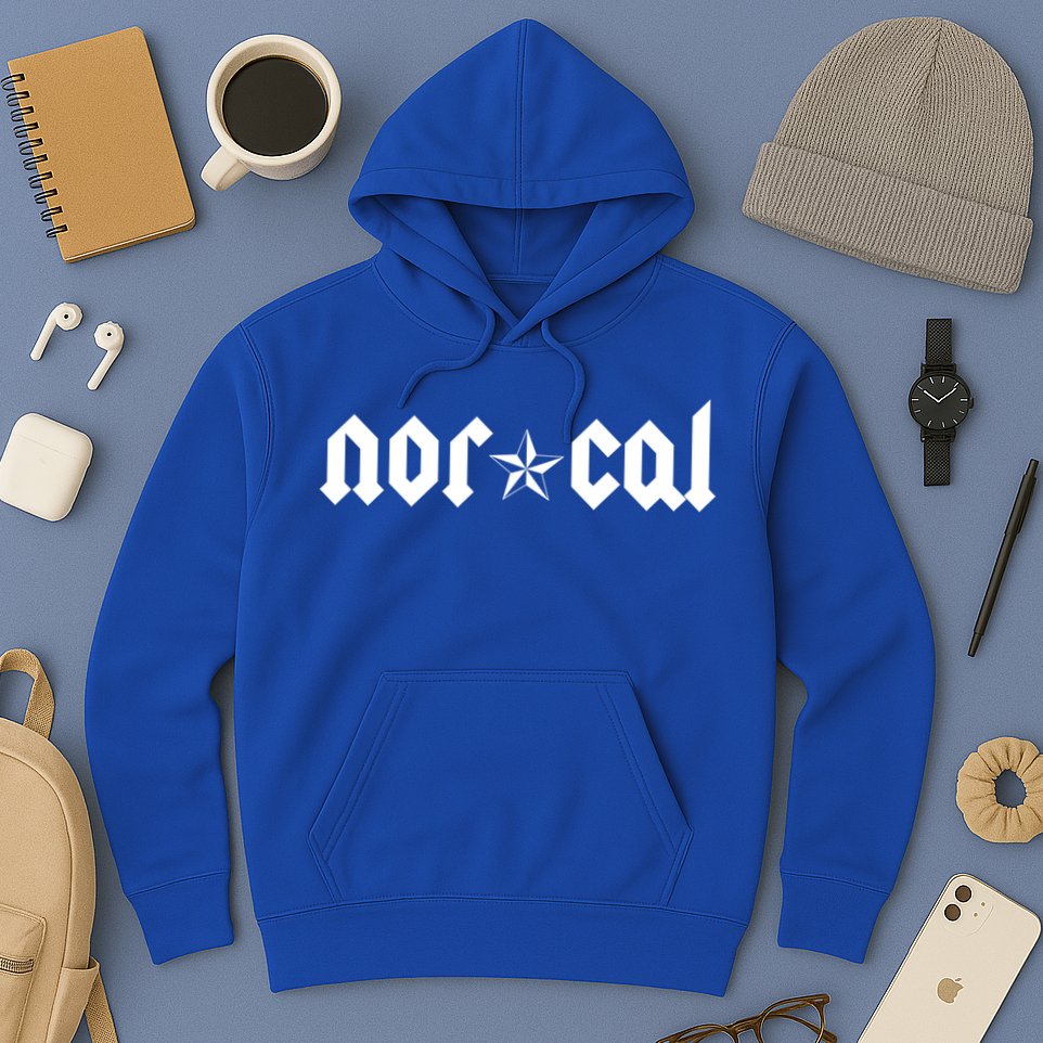 Northern California Funny Gift Hella Norcal Funny Gift Nor Cal Gift Hoodie