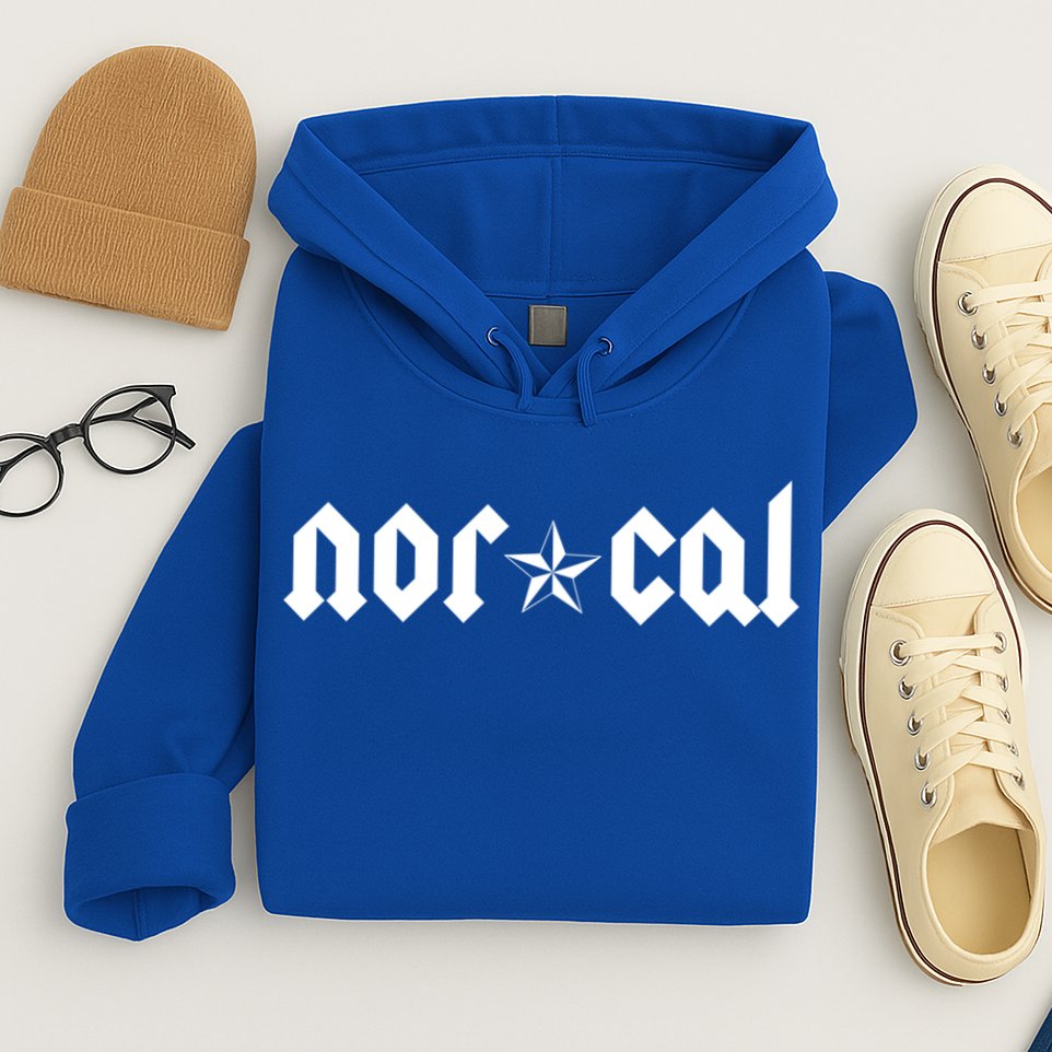 Northern California Funny Gift Hella Norcal Funny Gift Nor Cal Gift Hoodie
