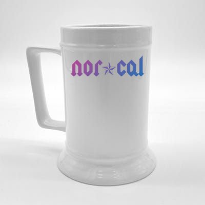 Northern California Funny Gift Hella Norcal Funny Gift Nor Cal Gift Beer Stein