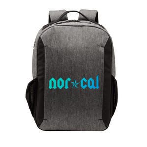 Northern California Funny Gift Hella Norcal Funny Gift Nor Cal Gift Vector Backpack