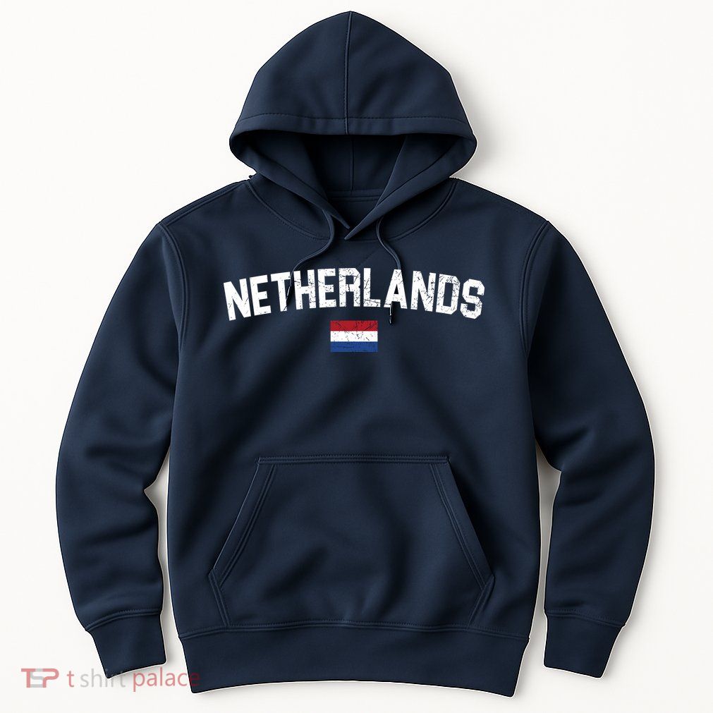 Netherlands Country Flag Logo Hoodie