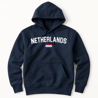 Netherlands Country Flag Logo Hoodie