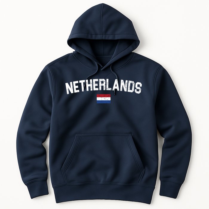 Netherlands Country Flag Logo Hoodie