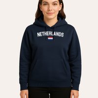 Netherlands Country Flag Logo Hoodie