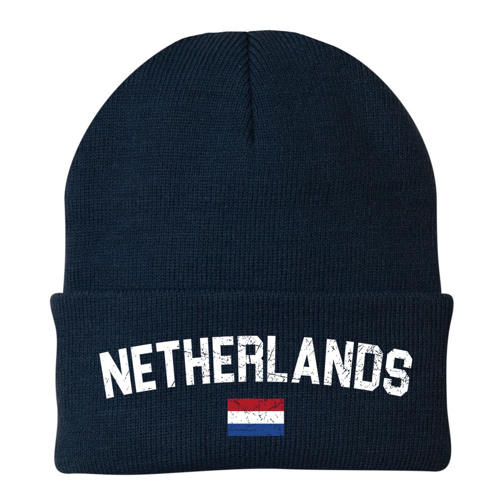 Netherlands Country Flag Logo Beanie
