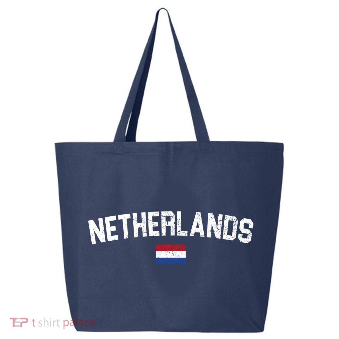 Netherlands Country Flag Logo 25L Jumbo Tote