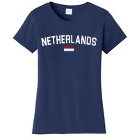 Netherlands Country Flag Logo Women's T-Shirt