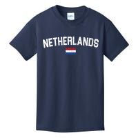 Netherlands Country Flag Logo Kids T-Shirt
