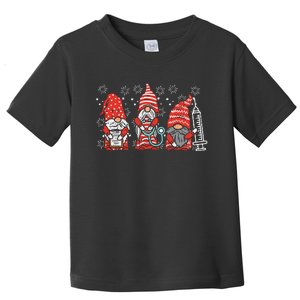 Nurse Christmas Gnomes Cute Xmas Scrub Top For Nurses Women Toddler T-Shirt