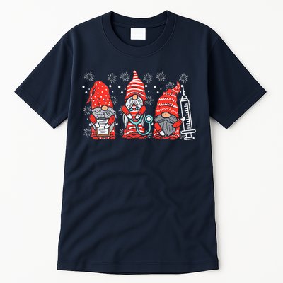 Nurse Christmas Gnomes Cute Xmas Nurses Tall T-Shirt