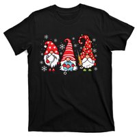 Nurse Christmas Gnomes Xmas Scrub Top Er Rn Nursing Gnomies T-Shirt