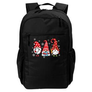 Nurse Christmas Gnomes Xmas Scrub Top Er Rn Nursing Gnomies Daily Commute Backpack