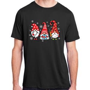 Nurse Christmas Gnomes Xmas Scrub Top Er Rn Nursing Gnomies Adult ChromaSoft Performance T-Shirt