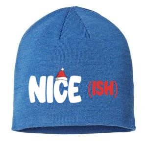 Niceish Cool Gift Funny Matching Christmas Family Xmas Cool Gift Sustainable Beanie