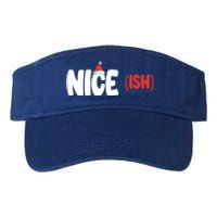 Niceish Cool Gift Funny Matching Christmas Family Xmas Cool Gift Valucap Bio-Washed Visor