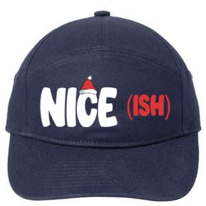 Niceish Cool Gift Funny Matching Christmas Family Xmas Cool Gift 7-Panel Snapback Hat