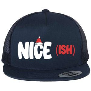 Niceish Cool Gift Funny Matching Christmas Family Xmas Cool Gift Flat Bill Trucker Hat