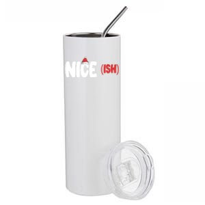 Niceish Cool Gift Funny Matching Christmas Family Xmas Cool Gift Stainless Steel Tumbler