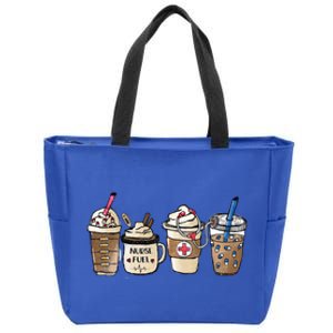 Nurse Coffee Great Gift Nurse Fuel Rn Lpn Cna Nursing School Grad Cute Gift Zip Tote Bag