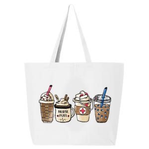 Nurse Coffee Great Gift Nurse Fuel Rn Lpn Cna Nursing School Grad Cute Gift 25L Jumbo Tote