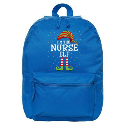 Nurse Christmas Group Matching Funny Im The Nurse Funny Gift 16 in Basic Backpack