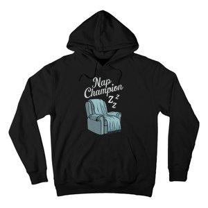 Nap Champion Grandpa And Dad And Papa May Nap Suddenly Hoodie