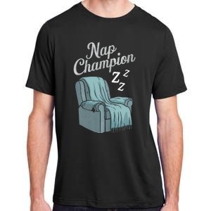 Nap Champion Grandpa And Dad And Papa May Nap Suddenly Adult ChromaSoft Performance T-Shirt