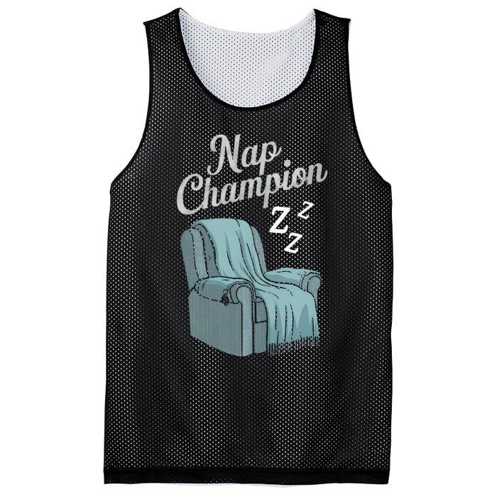 Nap Champion Grandpa And Dad And Papa May Nap Suddenly Mesh Reversible Basketball Jersey Tank