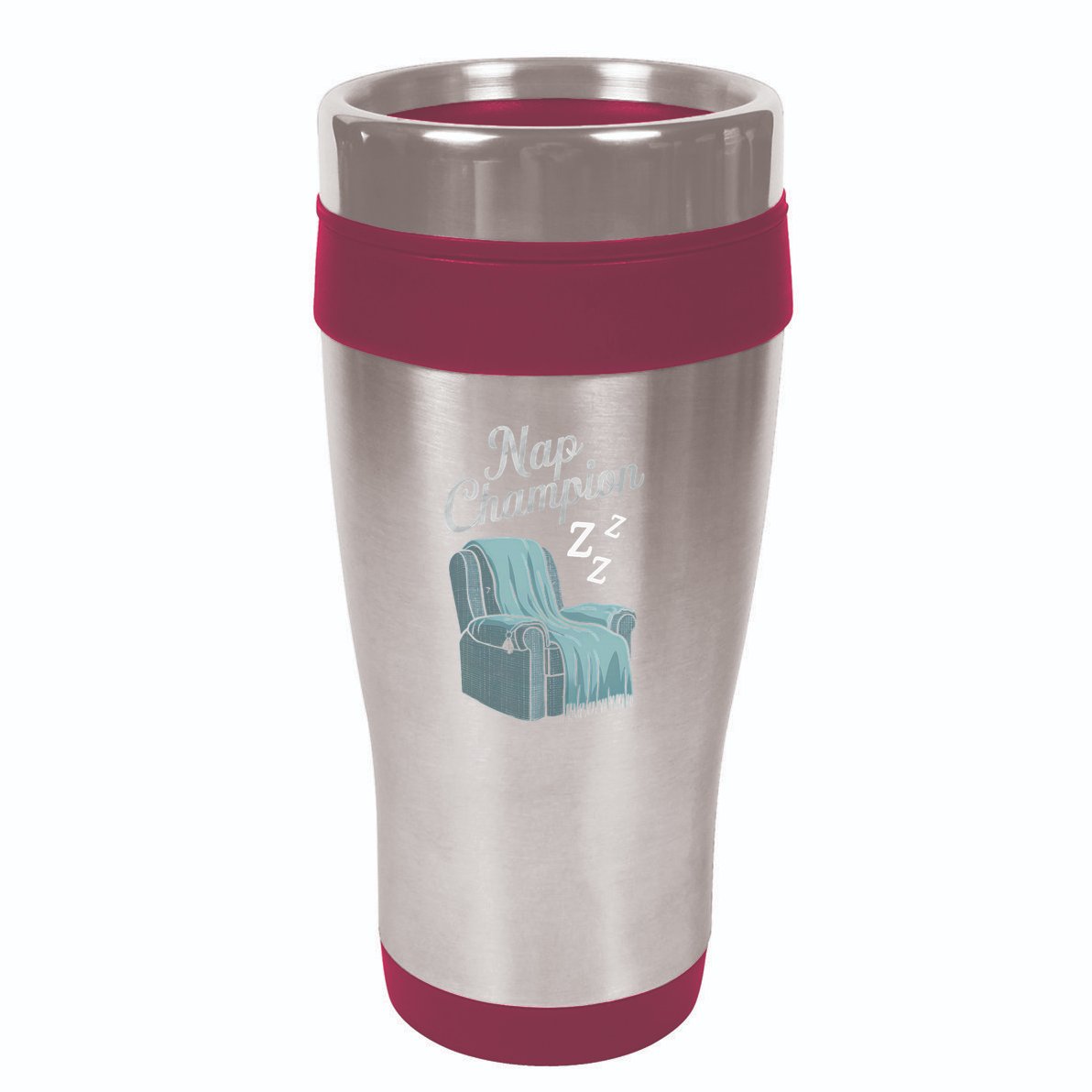 Nap Champion Grandpa And Dad And Papa May Nap Suddenly 16oz Travel Tumbler