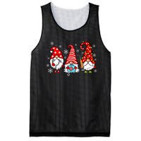 Nurse Christmas Gnomes Xmas Scrub Top Er Rn Nursing Gnomies Mesh Reversible Basketball Jersey Tank