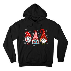 Nurse Christmas Gnomes Xmas Scrub Top Er Rn Nursing Gnomies Tall Hoodie