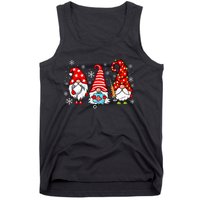 Nurse Christmas Gnomes Xmas Scrub Top Er Rn Nursing Gnomies Tank Top