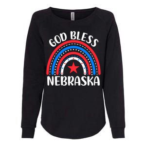 Nebraska Cute Gift I Love Nebraska Usa Gift Womens California Wash Sweatshirt